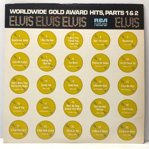 Worldwide Gold Award Hits Parts 1 & 2 (USED LP)