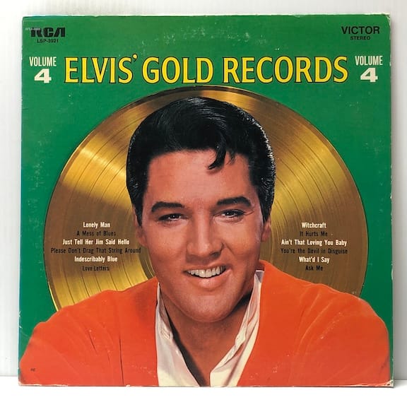 Elvis Gold Records Vol 4 (USED LP)