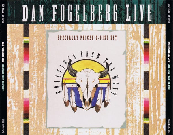 LIVE: GREETINGS FROM THE WEST (CD)