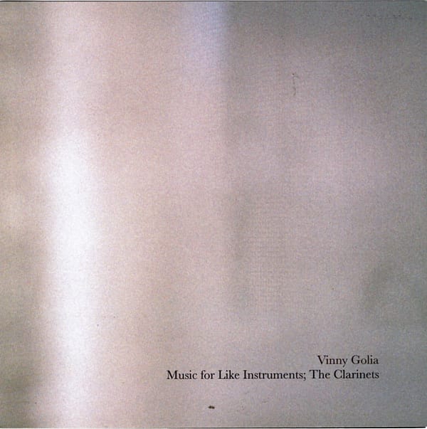 Music For Like Instruments: The Clarinet (CD)