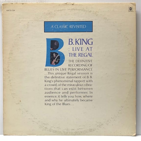 Live at the Regal (USED LP)