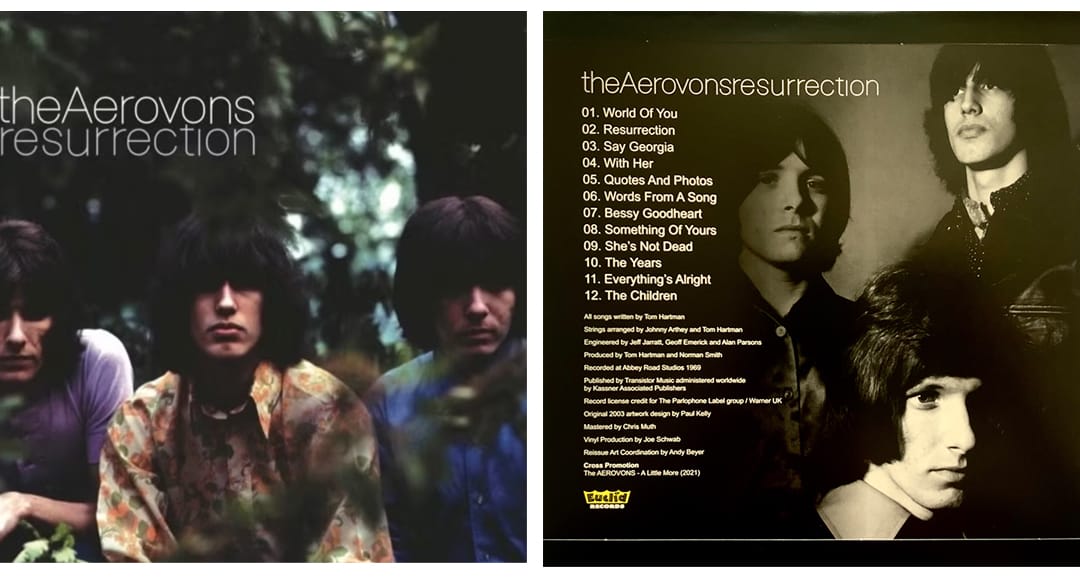 The Aerovons – Resurrection, First Time on Vinyl