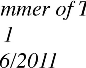 Summer of Ten + Je T'aime (New LP)