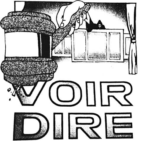 Voir Dire (NEW LP)