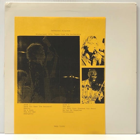 Winterland 1970 Tapes From the Mothership (USED LP