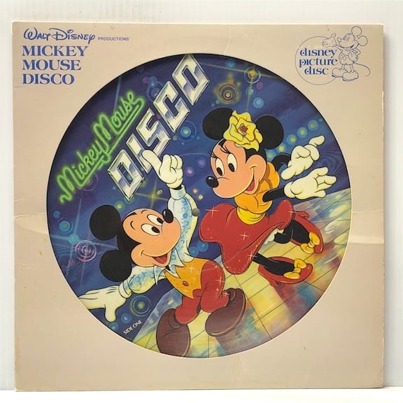 Mickey Mouse Disco picture disc (USED LP)
