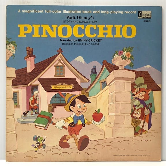 Story and Songs From Pinocchio (USED LP)