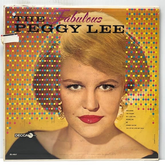 Fabulous Peggy Lee (USED LP)