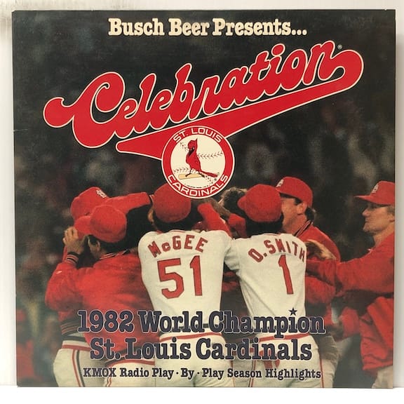 Celebration 1982 World Champion St Louis Cardinals