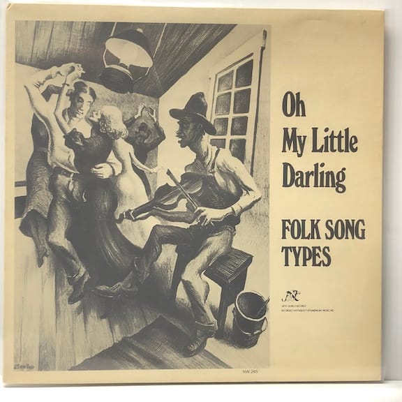Oh My Little Darling Folk Song Types (USED LP)