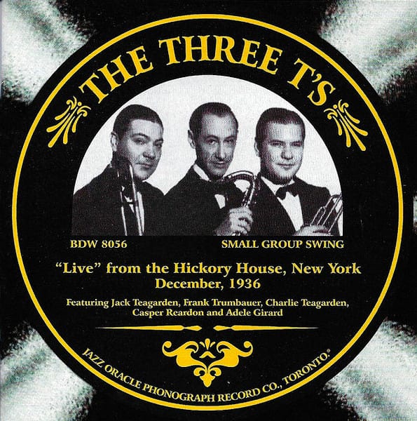 LIVE FROM THE HICKORY HOUSE NEW YORK (CD)