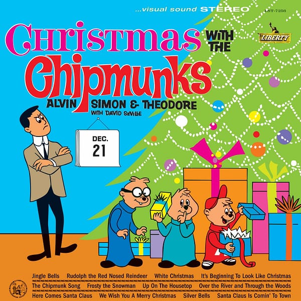 CHRISTMAS WITH THE CHIPMUNKS (New LP)