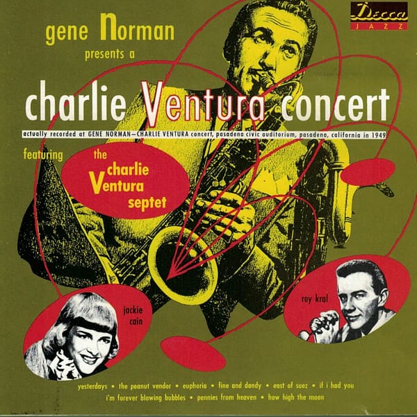 GENE NORMAN PRESENTS CHARLIE VENTURA CONCERT (CD)