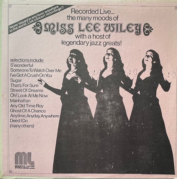 Many Moods Of Miss Lee Wiley