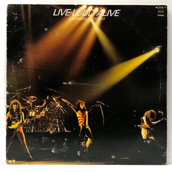 Live Loud Alive Loudness in Tokyo (USED LP) - Euclid Records